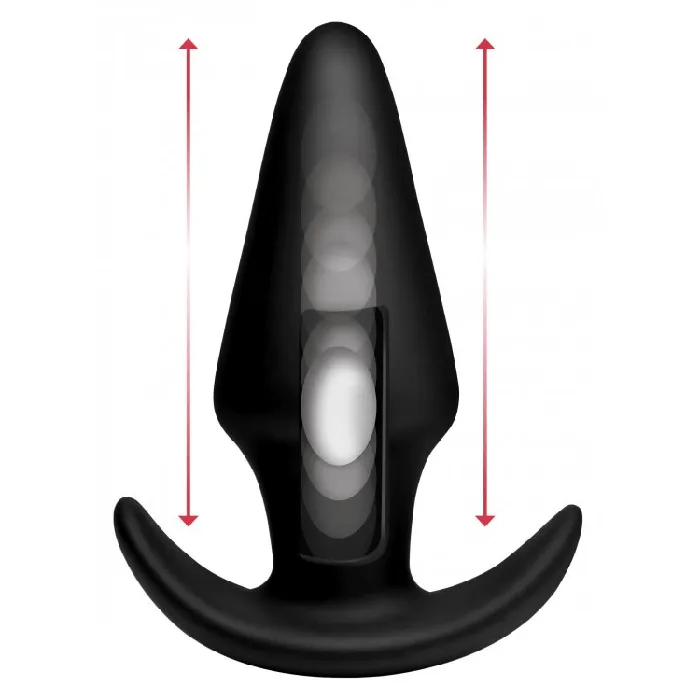 Anal Thump It 7x Large Silicone Butt Plug XR Brands Anal Thump It 7x Large Silicone Butt Plug XR Brands
