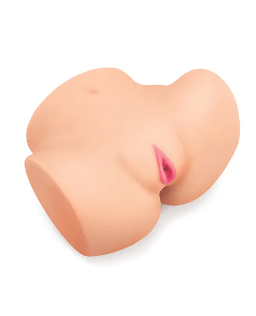 Luvdolz Remote Control Rechargeable Spread Eagle Pussy Ass Wdouche Ivory Electric Eel INC Male Sex Toys