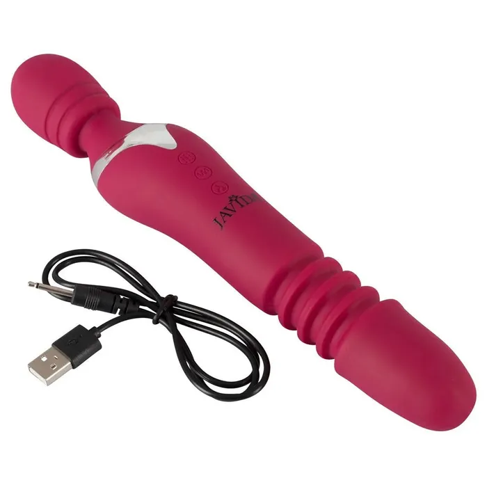 Vibrators Javida Javida Thrusting Rechargeable Dual Wand