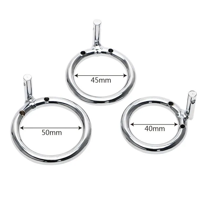 Male Sex Toys CHASTITY CAGE CO Accessory Ring for Put a Ring On It Metal Cage