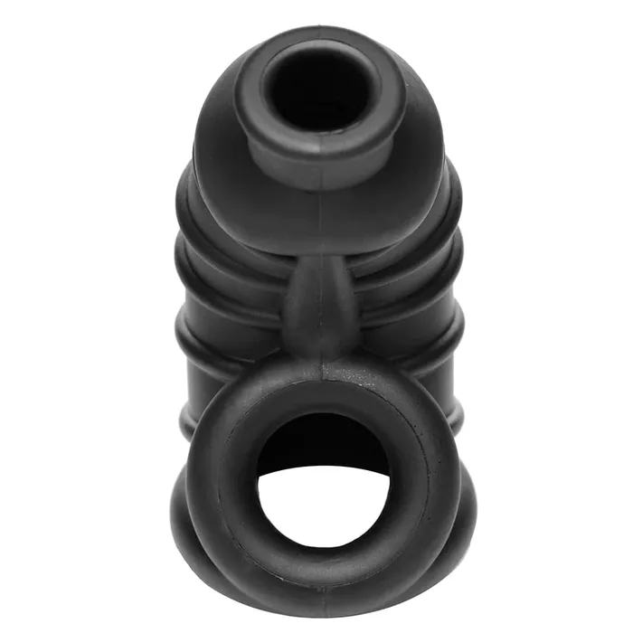 pink cherry Male Sex Toys Master Series Dark Chamber Silicone Chastity Cage