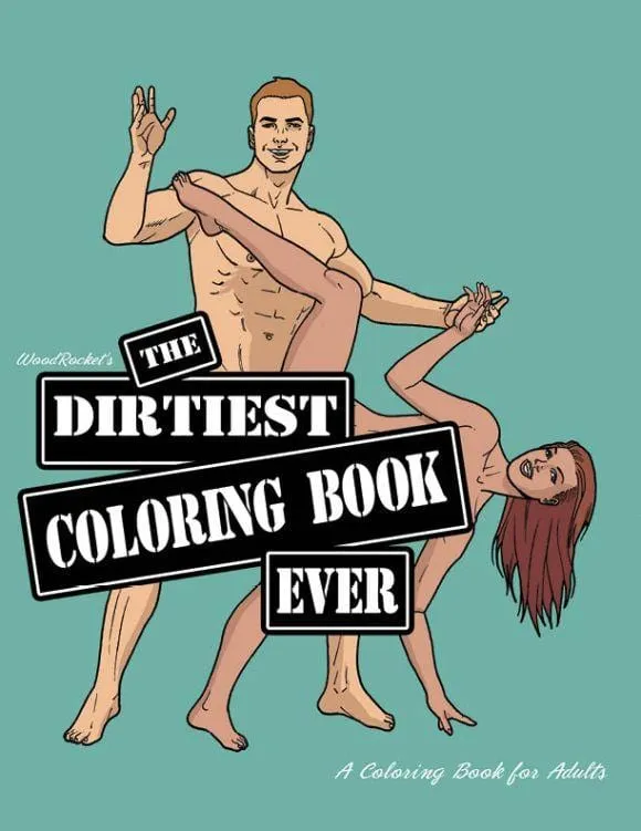 Vibrators Wood Rocket Assorted Adult Coloring Books Wood Rocket Products