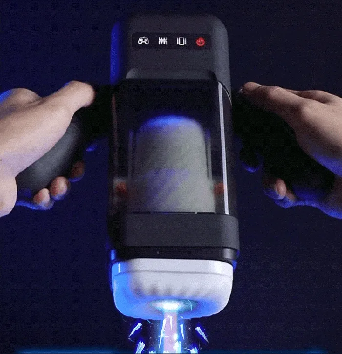 BlazeStroke 10 Modes Stroker with Phone Holder Lusty Age Male Sex Toys