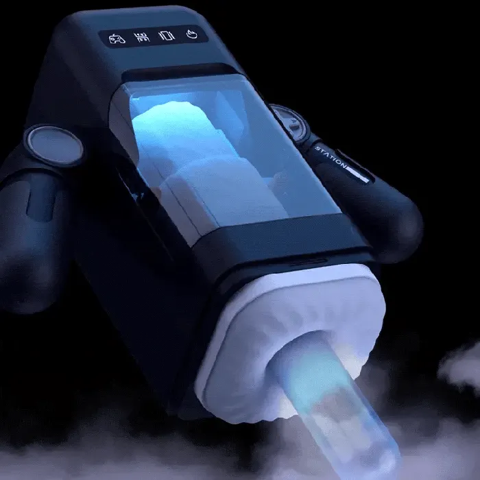 BlazeStroke 10 Modes Stroker with Phone Holder Lusty Age Male Sex Toys