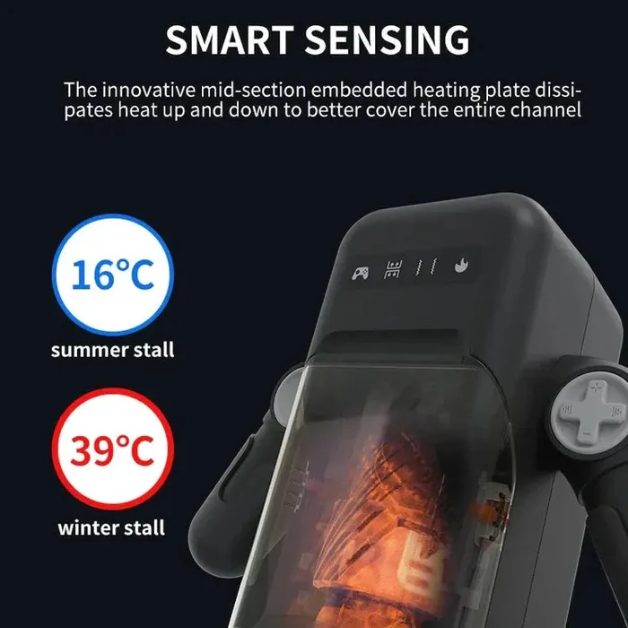 BlazeStroke 10 Modes Stroker with Phone Holder Lusty Age Male Sex Toys