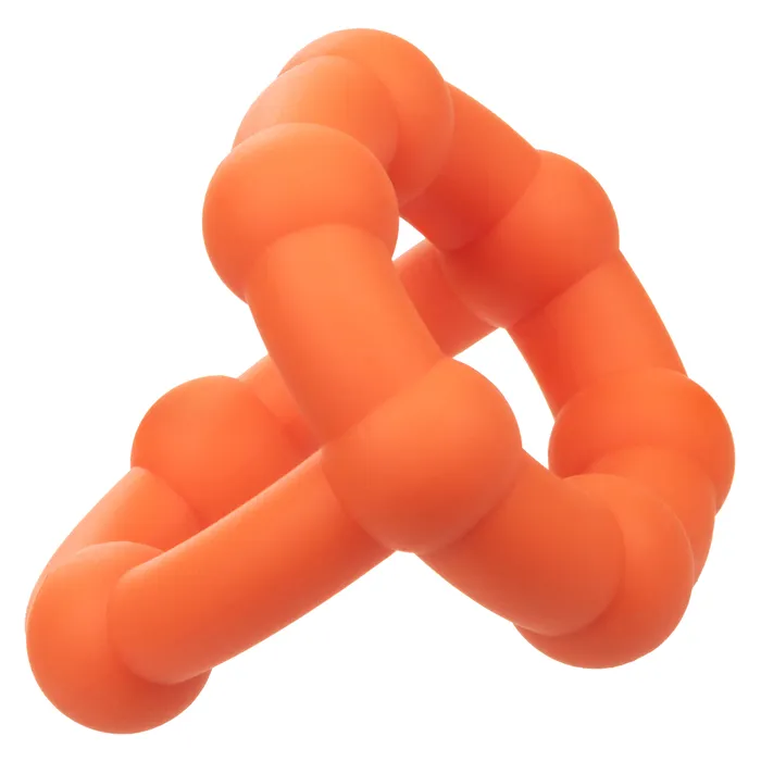 CalExotics Male Sex Toys Alpha Liquid Silicone All Star Ring Orange CalExotics Male Sex Toys Alpha Liquid Silicone All Star Ring Orange