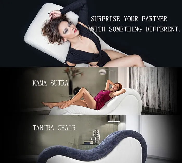 Daytona Restraints Kama Sutra Mebon Chaise Daytona Love Lounge Black Leather