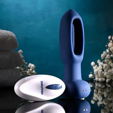 EVOLVED Anal EVOLVED THE FLAPPER VIBRATING BUTT PLUG