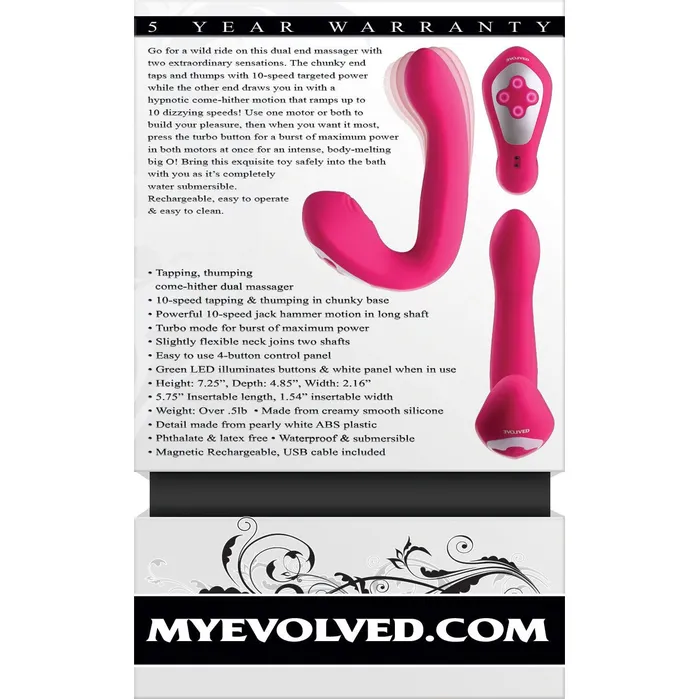 Evolved Novelties Vibrators Buck Wild Pink Evolved Novelties Vibrators Buck Wild Pink