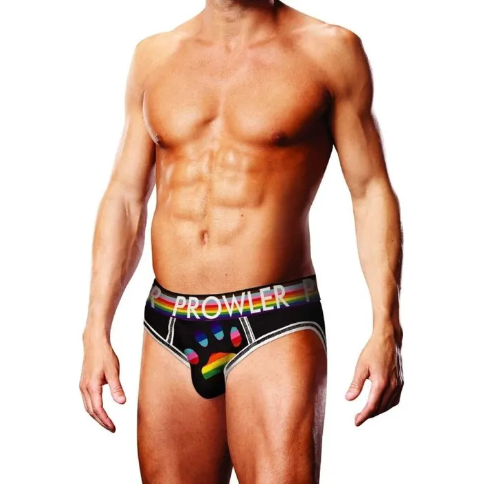 Prowler Mens Underwear Prowler Oversized Paw Open Back Brief Black Extra Large Prowler Mens Underwear Prowler Oversized Paw Open Back Brief Black Extra Large